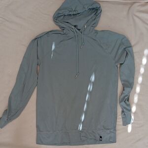 Seafoam Green Hooded Long Sleeved T-shirt Benson M